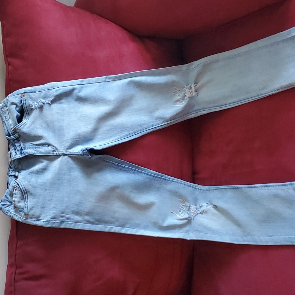 Girls Levi's Girlfriend Jeans Size 16